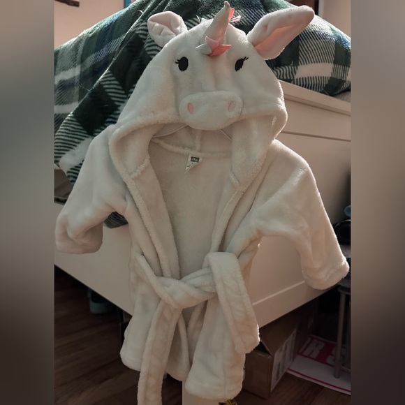 Other - Cozy Unicorn Kids Pajamas - Cream